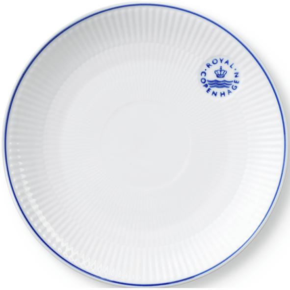 [product_category]-Royal Copenhagen Blueline Coupe Plate, 19 Cm-Royal Copenhagen-5705140737438-1058884-ROY-1