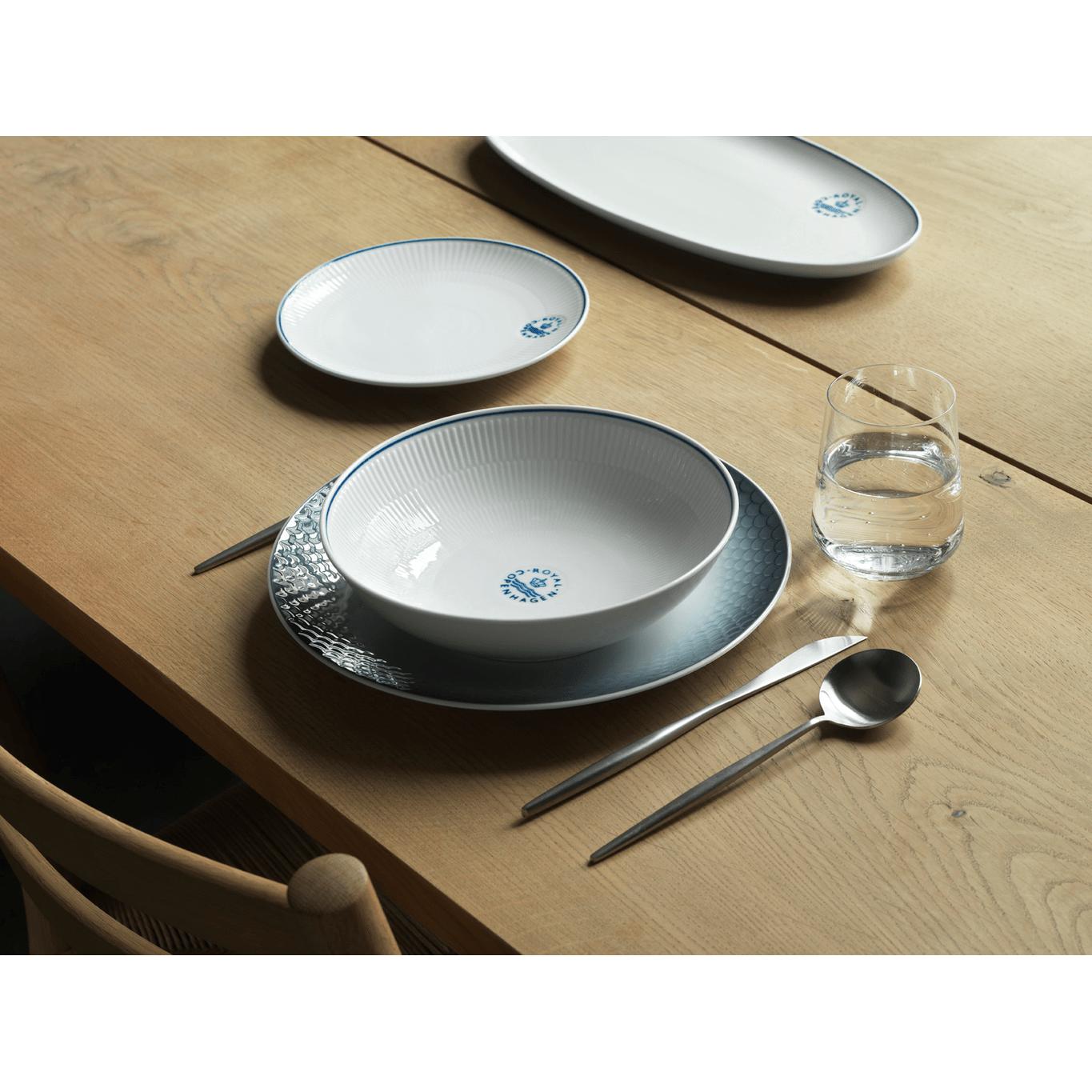 [product_category]-Royal Copenhagen Blueline Coupe Plate, 19 Cm-Royal Copenhagen-5705140737438-1058884-ROY-3