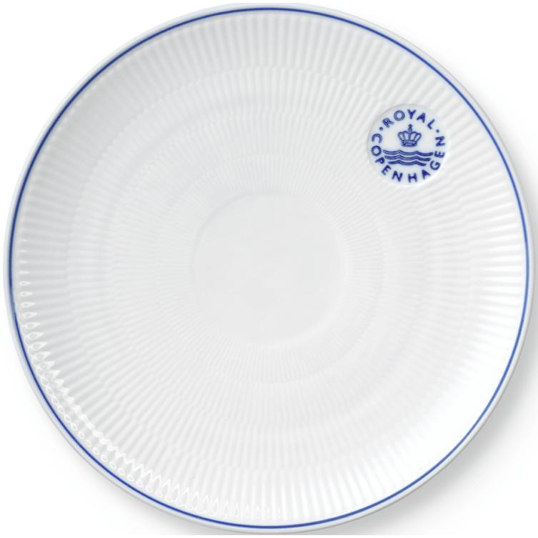 [product_category]-Royal Copenhagen Blueline Coupe Plate, 23 Cm-Royal Copenhagen-5705140737407-1058881-ROY-1