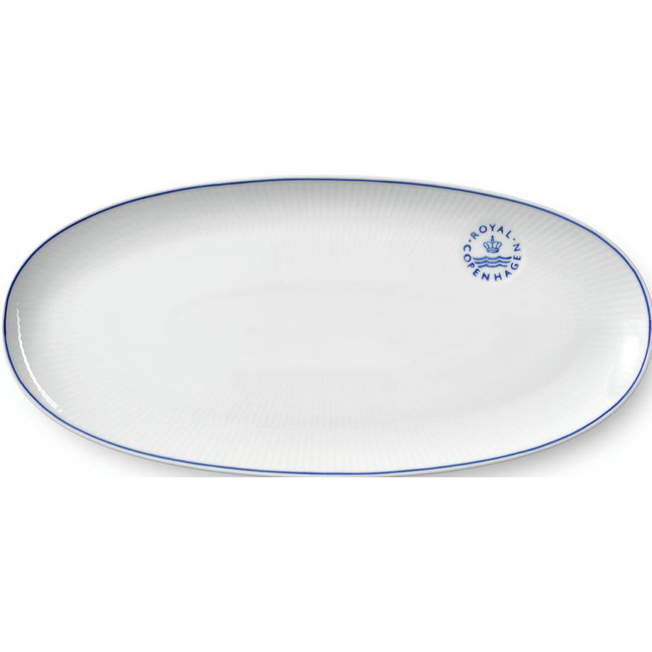 [product_category]-Royal Copenhagen Blueline Oval Top, 37 Cm-Royal Copenhagen-5705140737391-1058880-ROY-1