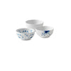 Royal Copenhagen Bowls History Mix 47 Cl, 3 Pieces