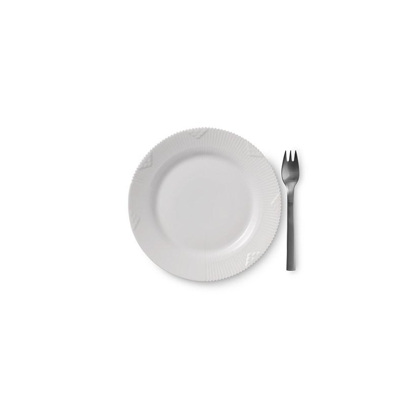 [product_category]-Royal Copenhagen Elements White Plate, 19cm-Royal Copenhagen-5705140732587-1026455-ROY-2