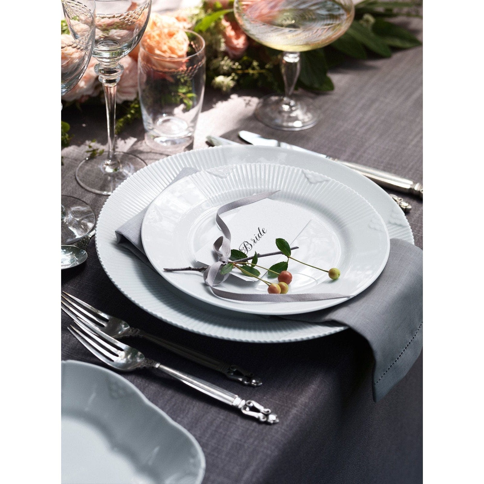[product_category]-Royal Copenhagen Elements White Plate, 28cm-Royal Copenhagen-5705140706168-1017499-ROY-8