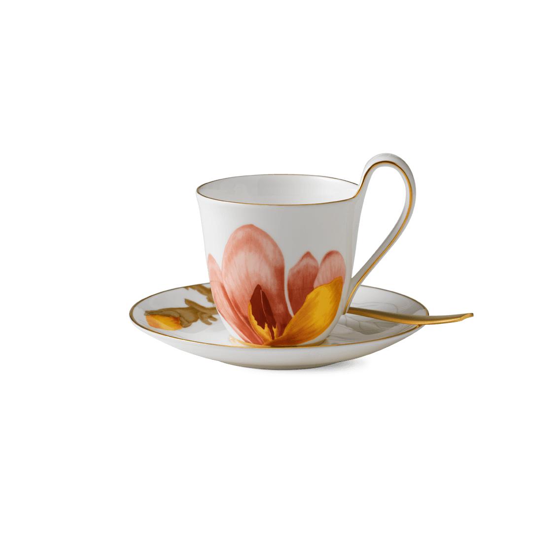 [product_category]-Royal Copenhagen Flora Mug W. Saucer Magnolia, 27cl-Royal Copenhagen-5705140704041-1017548-ROY-3