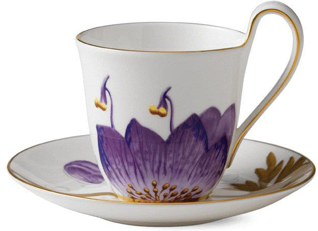 [product_category]-Royal Copenhagen Flora Mug W. Saucer Pansy, 27cl-Royal Copenhagen-5705140704065-1017555-ROY-1