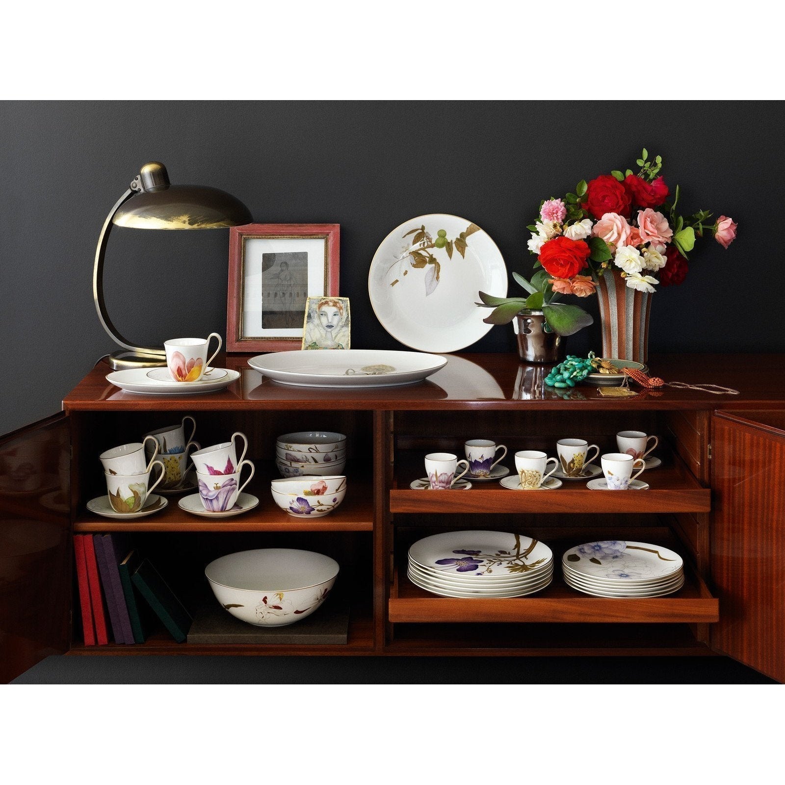[product_category]-Royal Copenhagen Flora Mug With Saucer Rhododendron, 27cl-Royal Copenhagen-5705140704034-1017545-ROY-4
