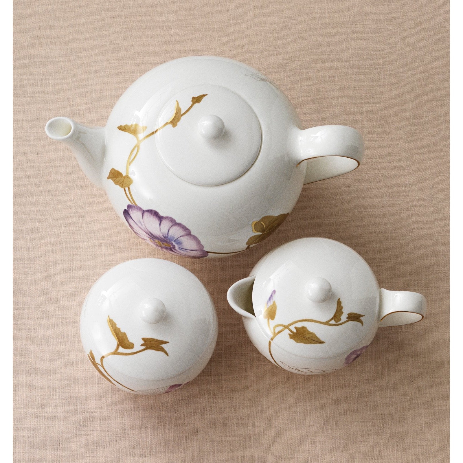 [product_category]-Royal Copenhagen Flora Sugar Bowl Morning Glory, 35cl-Royal Copenhagen-5705140708148-1017540-ROY-6