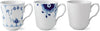 Royal Copenhagen Gifts With History Mug Gift Set 37 Cl, 3 Pcs