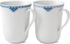 Royal Copenhagen Princess Mug 33cl, 2pcs.