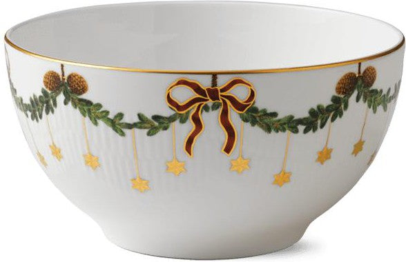 [product_category]-Royal Copenhagen Star Fluted Christmas Bowl, 180 Cl-Royal Copenhagen-5705140706366-1017448-ROY-1
