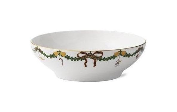 [product_category]-Royal Copenhagen Star Fluted Christmas Bowl, 220cl-Royal Copenhagen-5705140732631-1026460-ROY-1