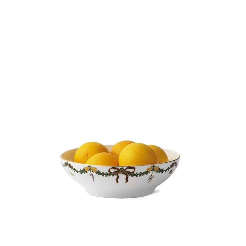 [product_category]-Royal Copenhagen Star Fluted Christmas Bowl, 220cl-Royal Copenhagen-5705140732631-1026460-ROY-3