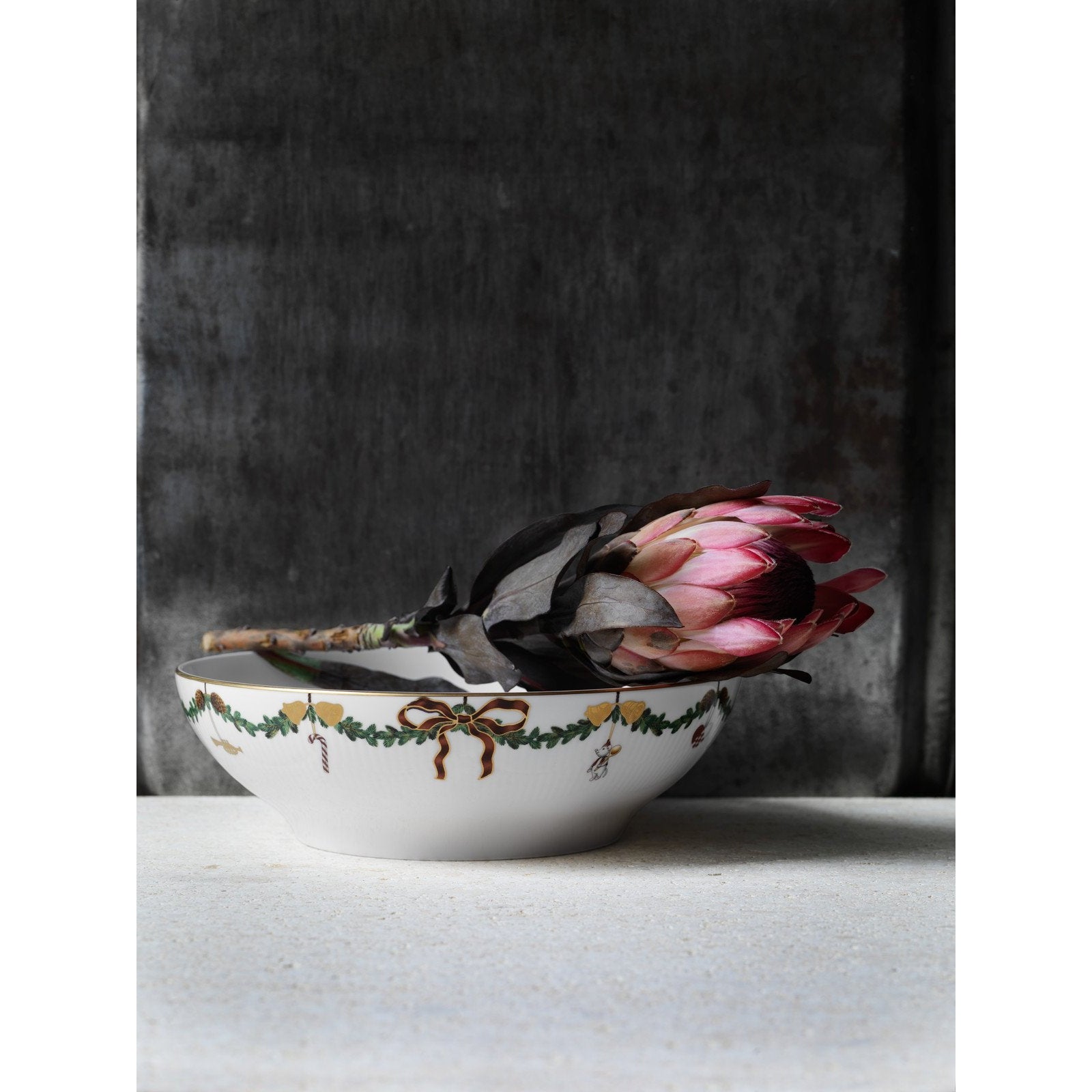 [product_category]-Royal Copenhagen Star Fluted Christmas Bowl, 220cl-Royal Copenhagen-5705140732631-1026460-ROY-4