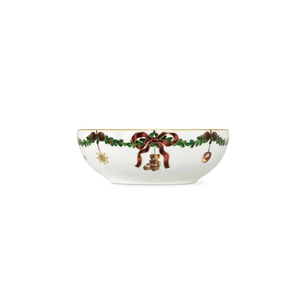 [product_category]-Royal Copenhagen Star Fluted Christmas Bowl, 50 Cl-Royal Copenhagen-5705140738008-1060176-ROY-1