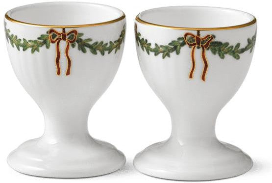 [product_category]-Royal Copenhagen Star Fluted Christmas Egg Cup 2 Pcs.-Royal Copenhagen-5705140713609-1017458-ROY-1