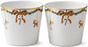 Royal Copenhagen Star Fluted Christmas Gourmet Bowl 30cl, 2pcs.