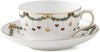 Royal Copenhagen Star Fluted Christmas Mug W. Saucer, 32cl