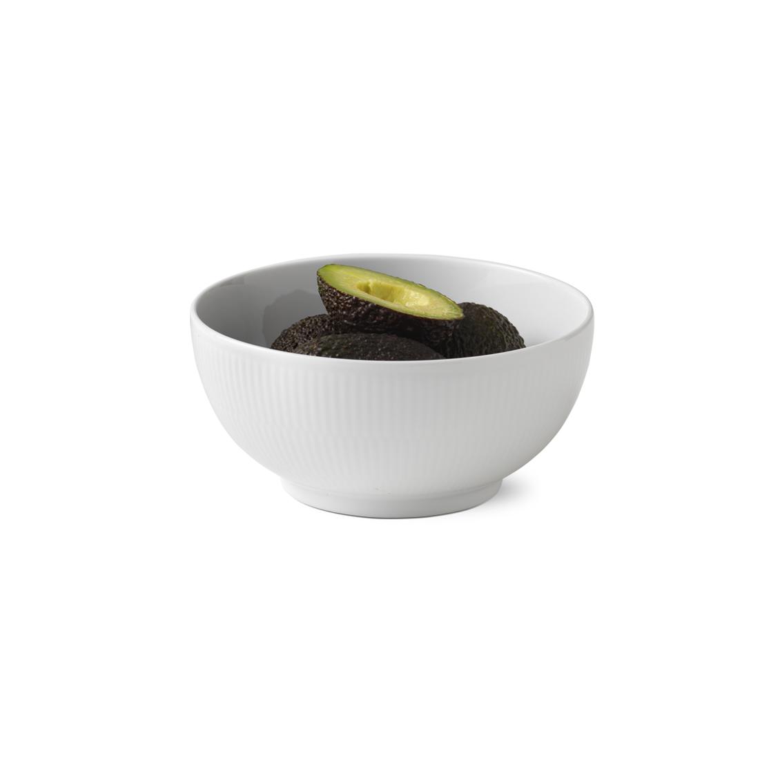 [product_category]-Royal Copenhagen White Fluted Bowl, 110cl-Royal Copenhagen-5705140705888-1017395-ROY-2