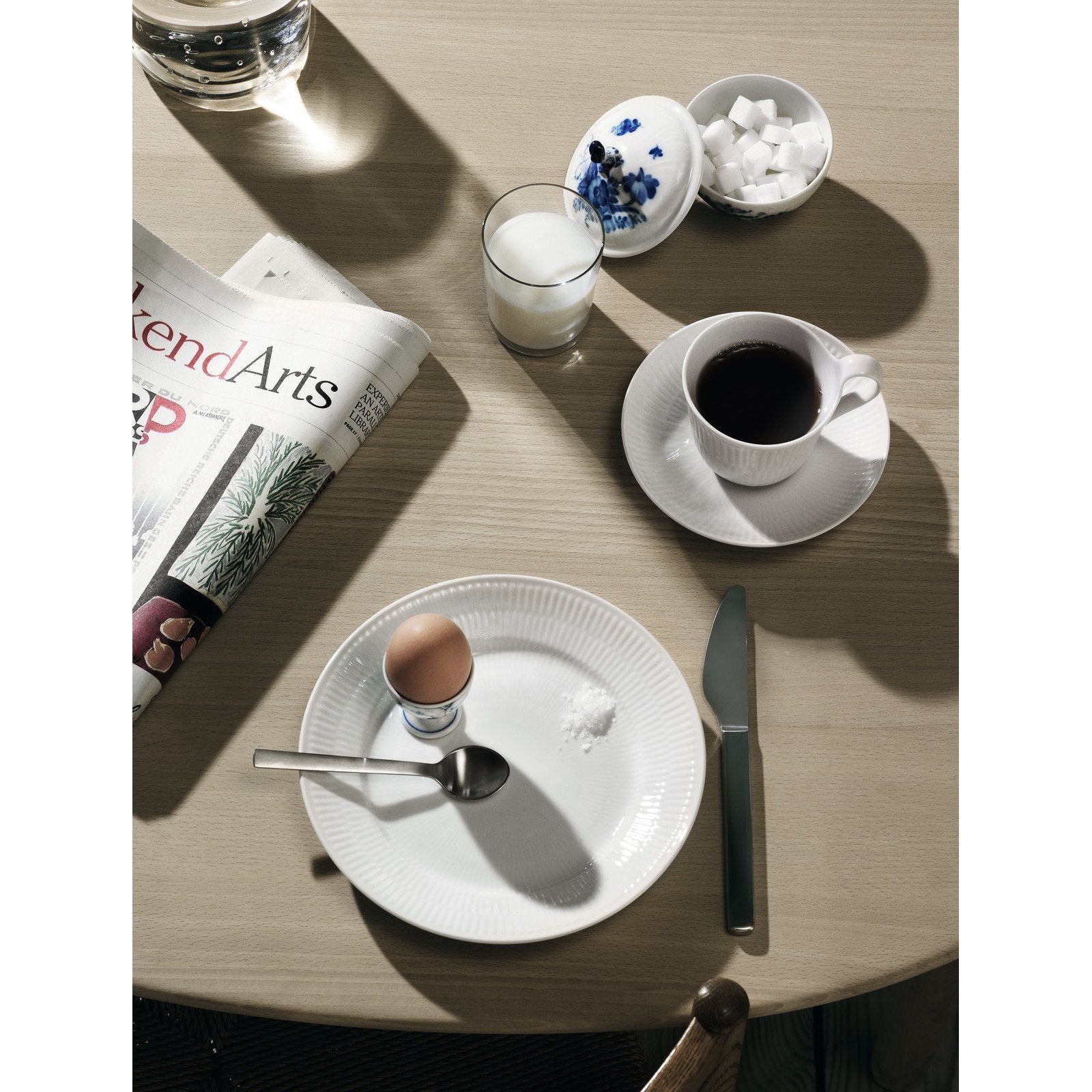 [product_category]-Royal Copenhagen White Fluted Cup W. Saucer, 25cl-Royal Copenhagen-5705140092513-1017384-ROY-3