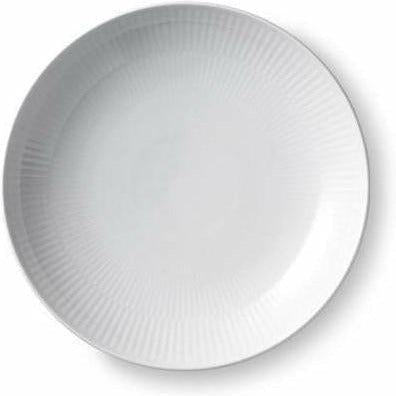 [product_category]-Royal Copenhagen White Fluted Modern Plate, 20cm-Royal Copenhagen-5705140722069-1016944-ROY-1