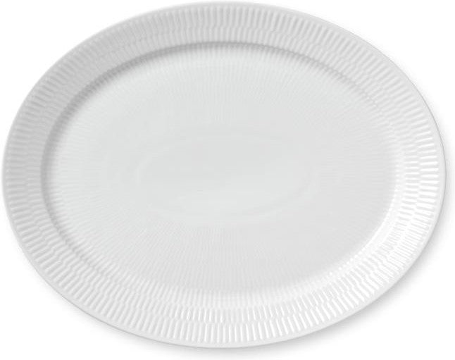 [product_category]-Royal Copenhagen White Fluted Plate, 33cm-Royal Copenhagen-5705140702078-1017406-ROY-1