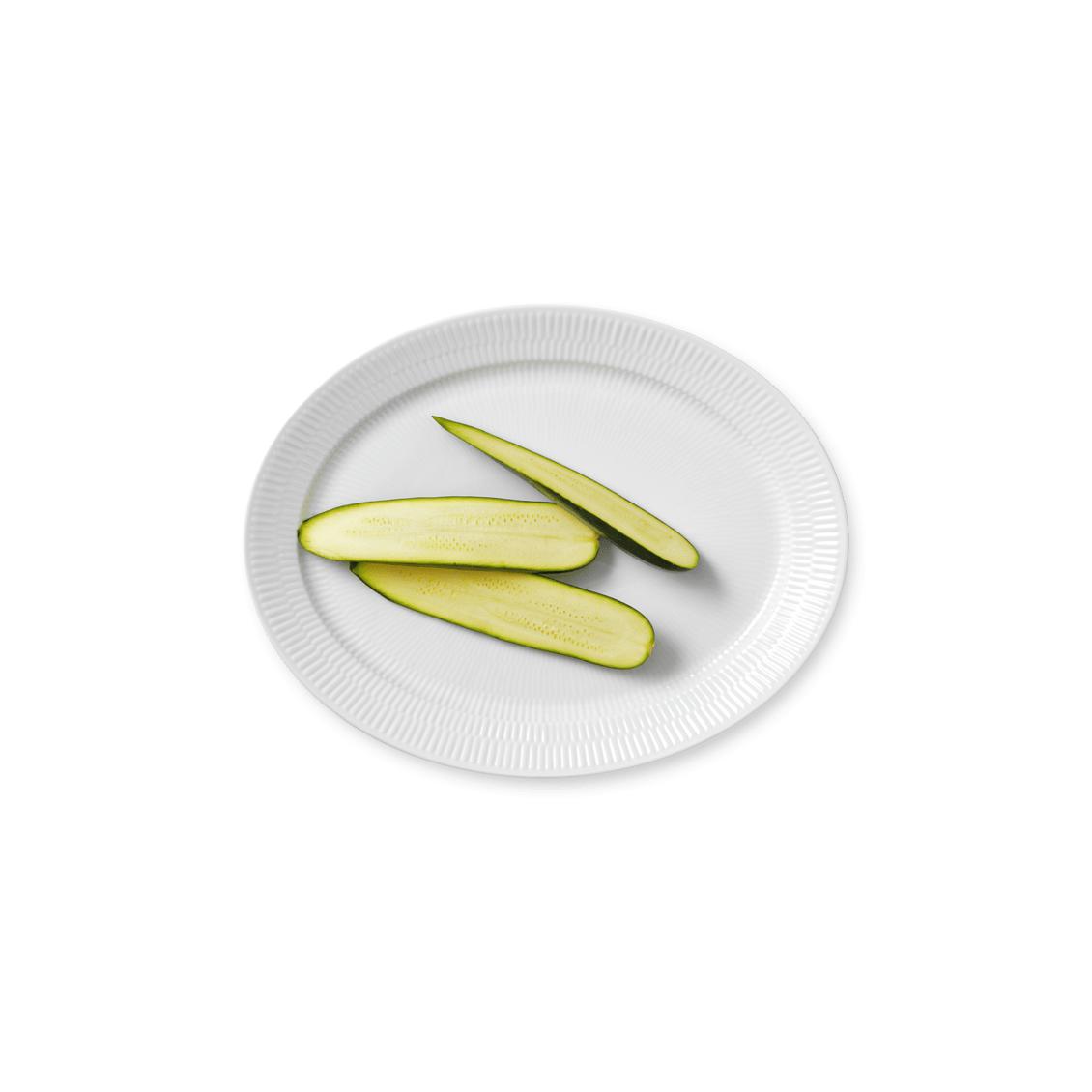 [product_category]-Royal Copenhagen White Fluted Plate, 33cm-Royal Copenhagen-5705140702078-1017406-ROY-2
