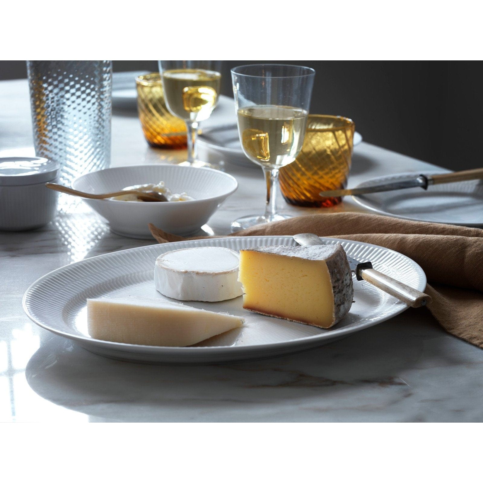 [product_category]-Royal Copenhagen White Fluted Plate, 33cm-Royal Copenhagen-5705140702078-1017406-ROY-4
