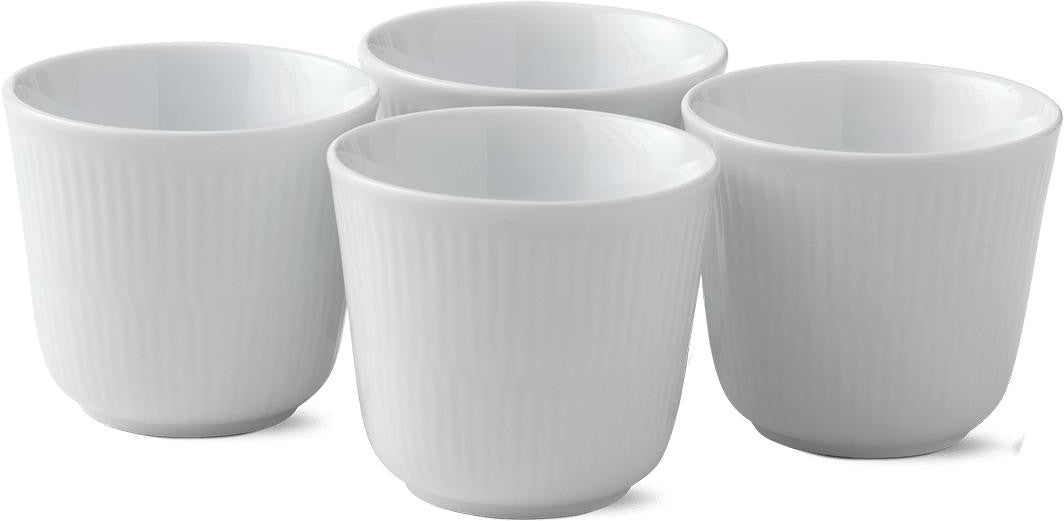 [product_category]-Royal Copenhagen White Fluted Thermo Mug 26cl, 4pcs.-Royal Copenhagen-5705140213031-1017379-ROY-1