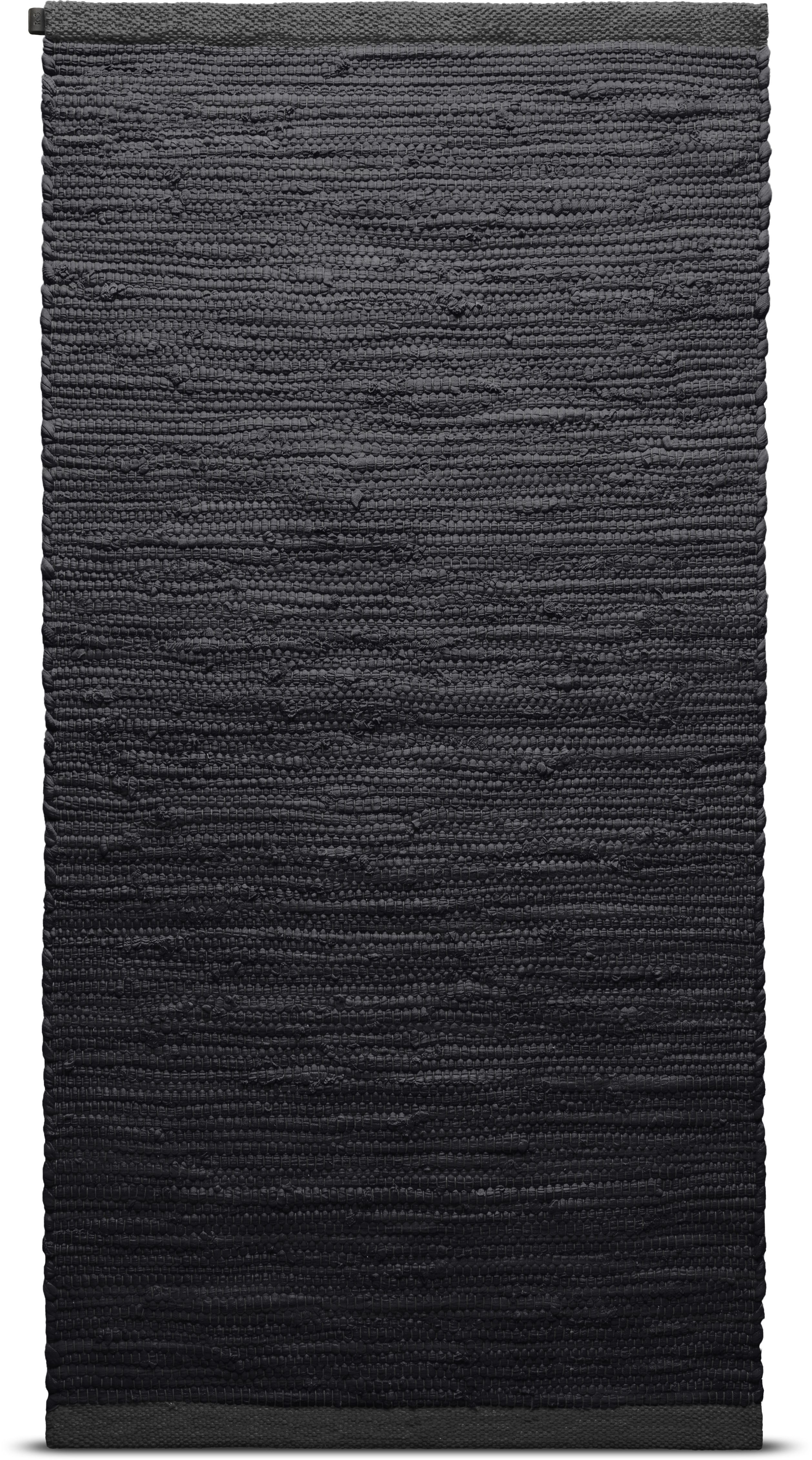 [product_category]-Rug Solid Cotton Rug 65 X 135 Cm, Charcoal-Rug Solid-5711655202798-20279-RUG-1