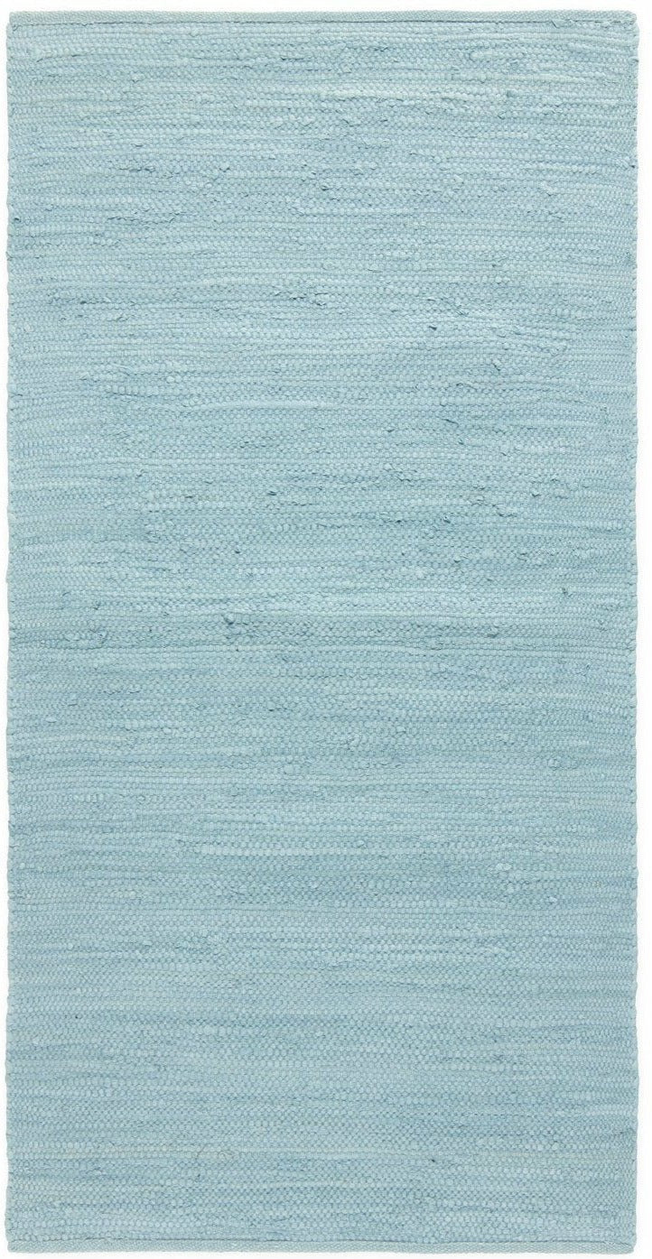 Rug Solid Bomuldstæppe dagdrømblå, 170 x 240 cm