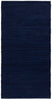 Rug Solid Bomuldstæppe Deep Ocean Blue, 140 x 200 cm