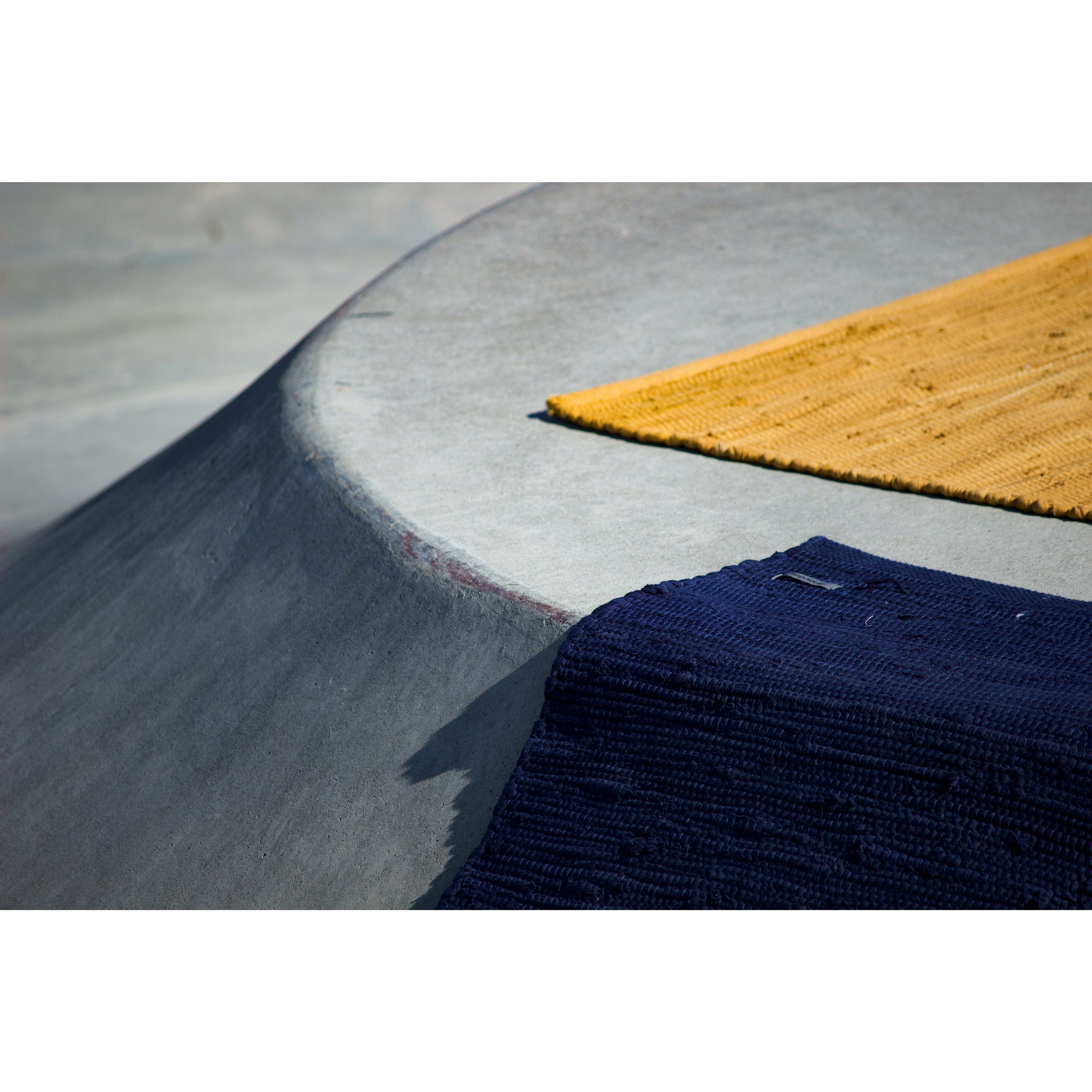 [product_category]-Rug Solid Cotton Rug Deep Ocean Blue, 170 X 240 Cm-Rug Solid-5711655209162-20916-RUG-3