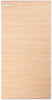 Rug Solid Cotton Rug Soft Peach, 140 X 200 Cm