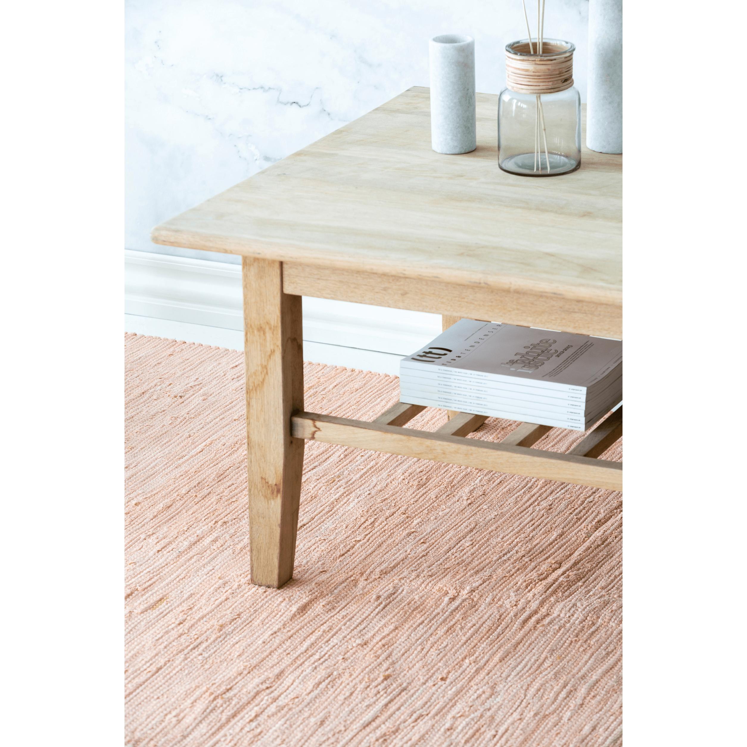[product_category]-Rug Solid Cotton Rug Soft Peach, 140 X 200 Cm-Rug Solid-5711655207359-20735-RUG-3