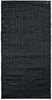 Rug Solid Porto Rug Mat Black, 65 X 135 Cm