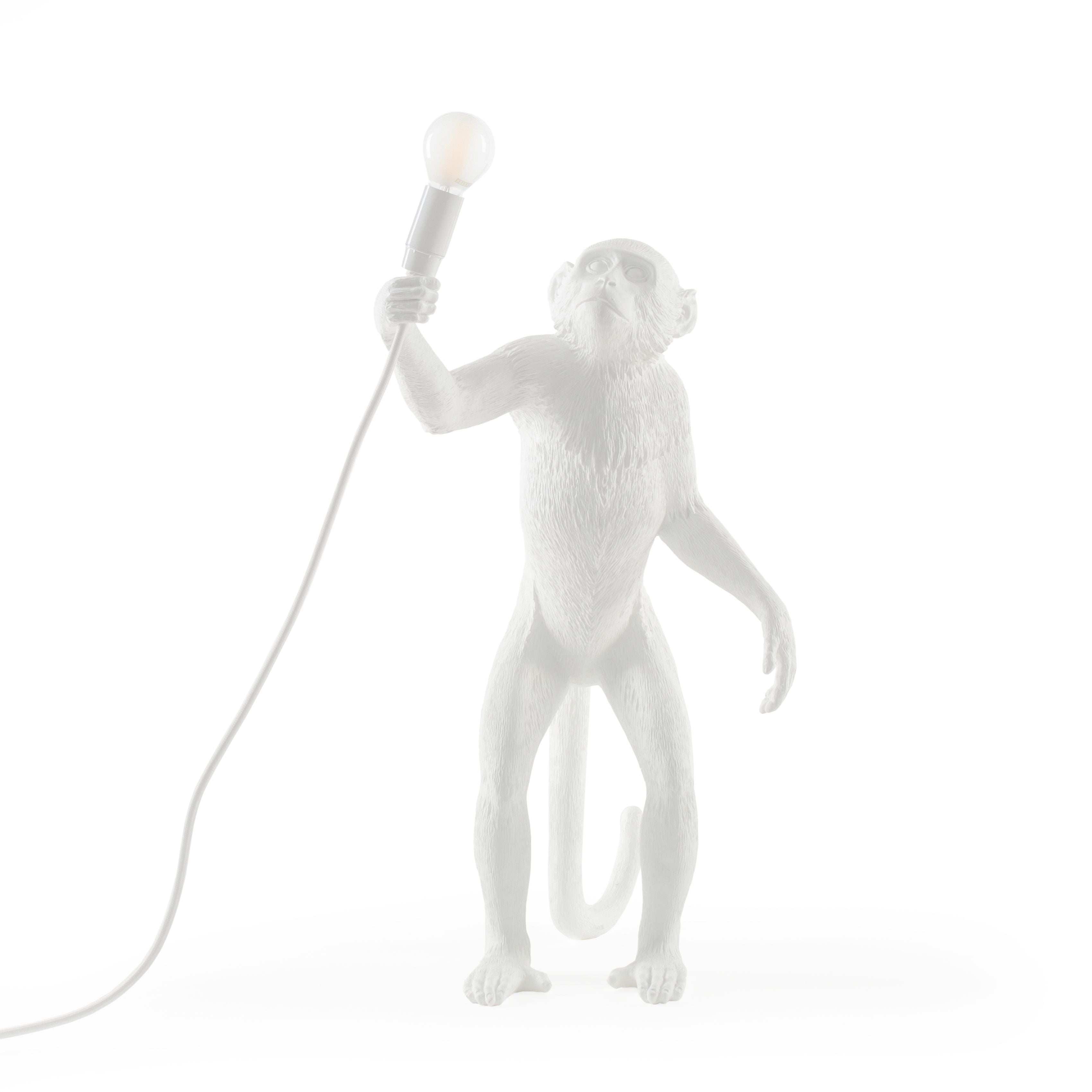 [product_category]-Seletti Monkey Outdoor Lamp White, Standing-Seletti-8008215149264-14926-SEL-4
