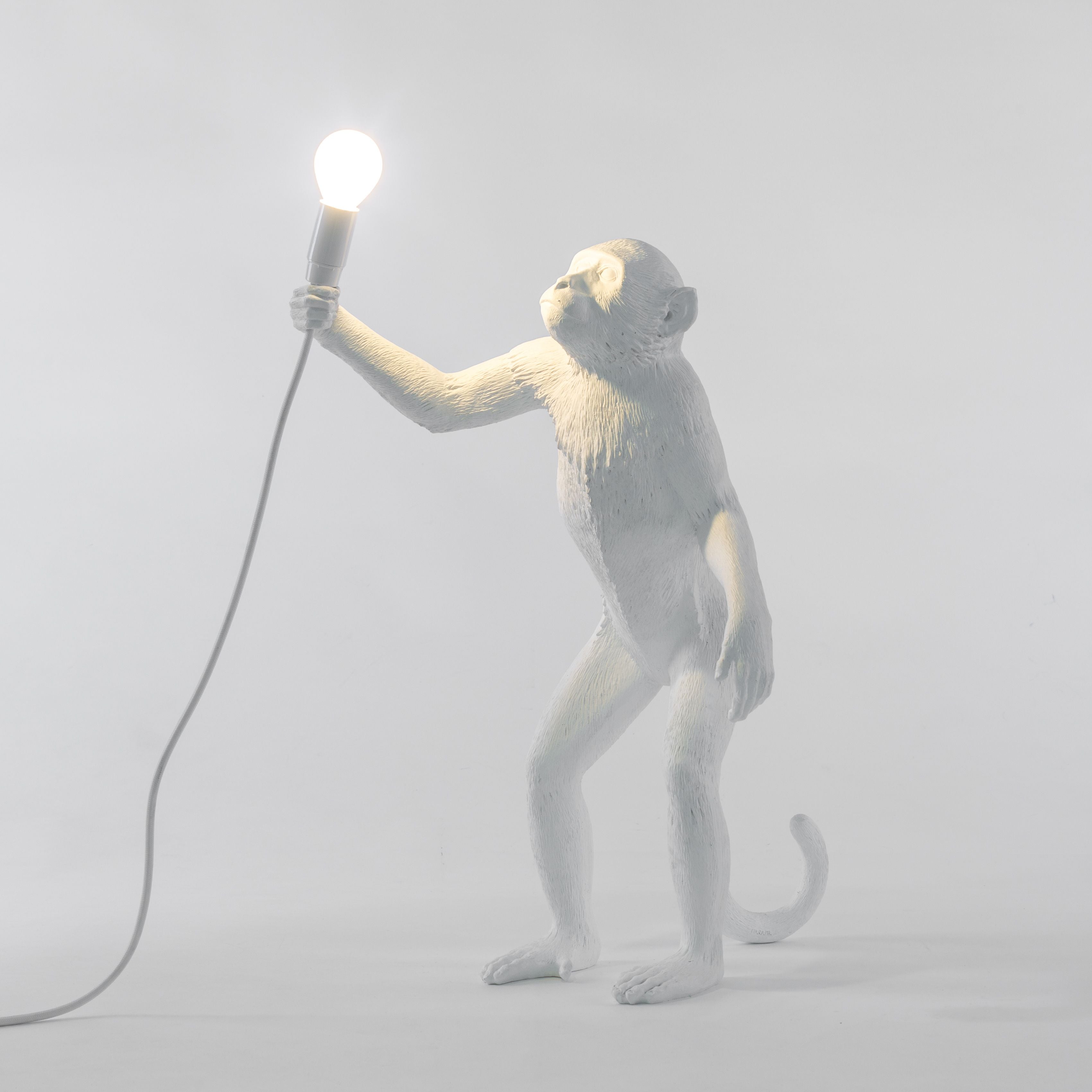[product_category]-Seletti Monkey Outdoor Lamp White, Standing-Seletti-8008215149264-14926-SEL-6