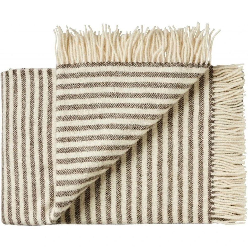 [product_category]-Silkeborg Uldspinderi Bogø Plaid 130 X200 Cm, Earth Brown-Silkeborg Uldspinderi-5710390001079-10131-TEMP-SIL-1