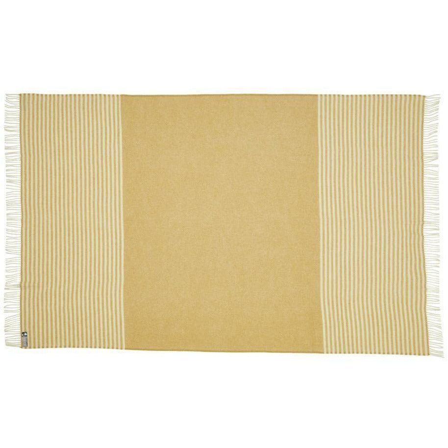 [product_category]-Silkeborg Uldspinderi Bogø Plaid 140 X240 Cm, Sunflower Yellow-Silkeborg Uldspinderi-5710398000050-00-1014-0128-SIL-2