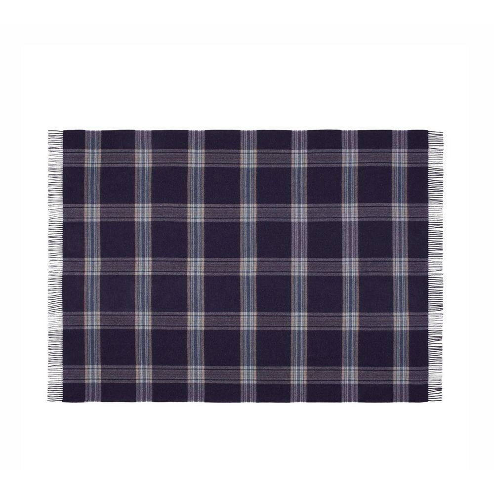[product_category]-Silkeborg Uldspinderi Buenos Aires Plaid, Blue-Silkeborg Uldspinderi-5710390020988-10233-SIL-2