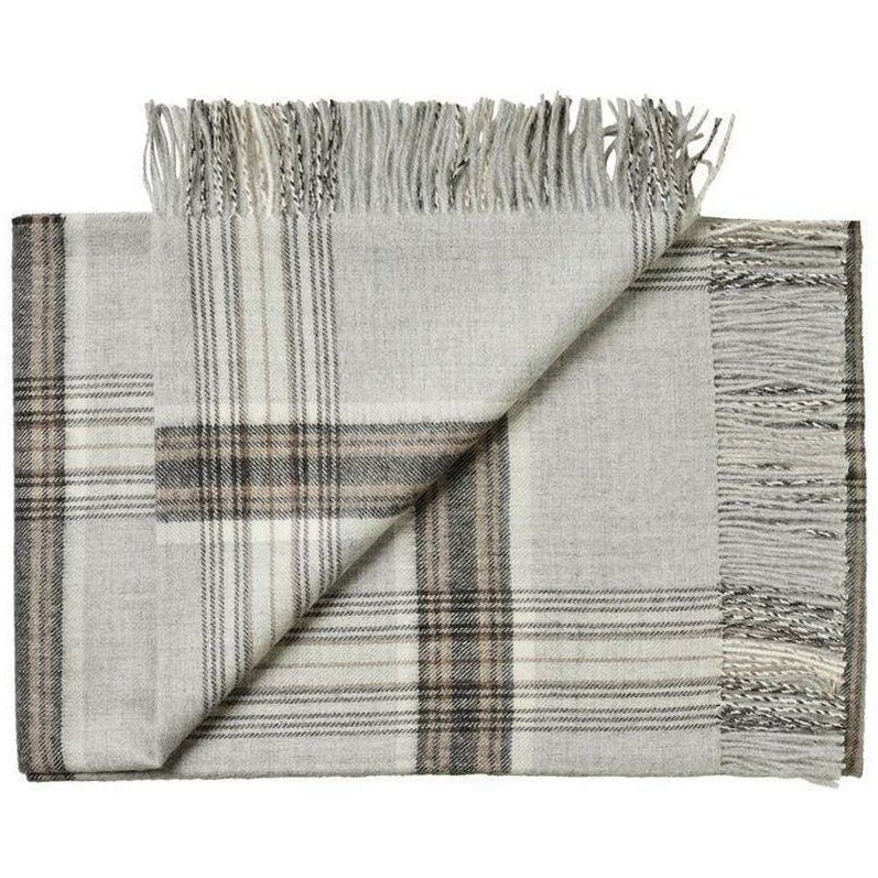 [product_category]-Silkeborg Uldspinderi Buenos Aires Plaid, Classic Grey-Silkeborg Uldspinderi-5710390020315-10232-SIL-1