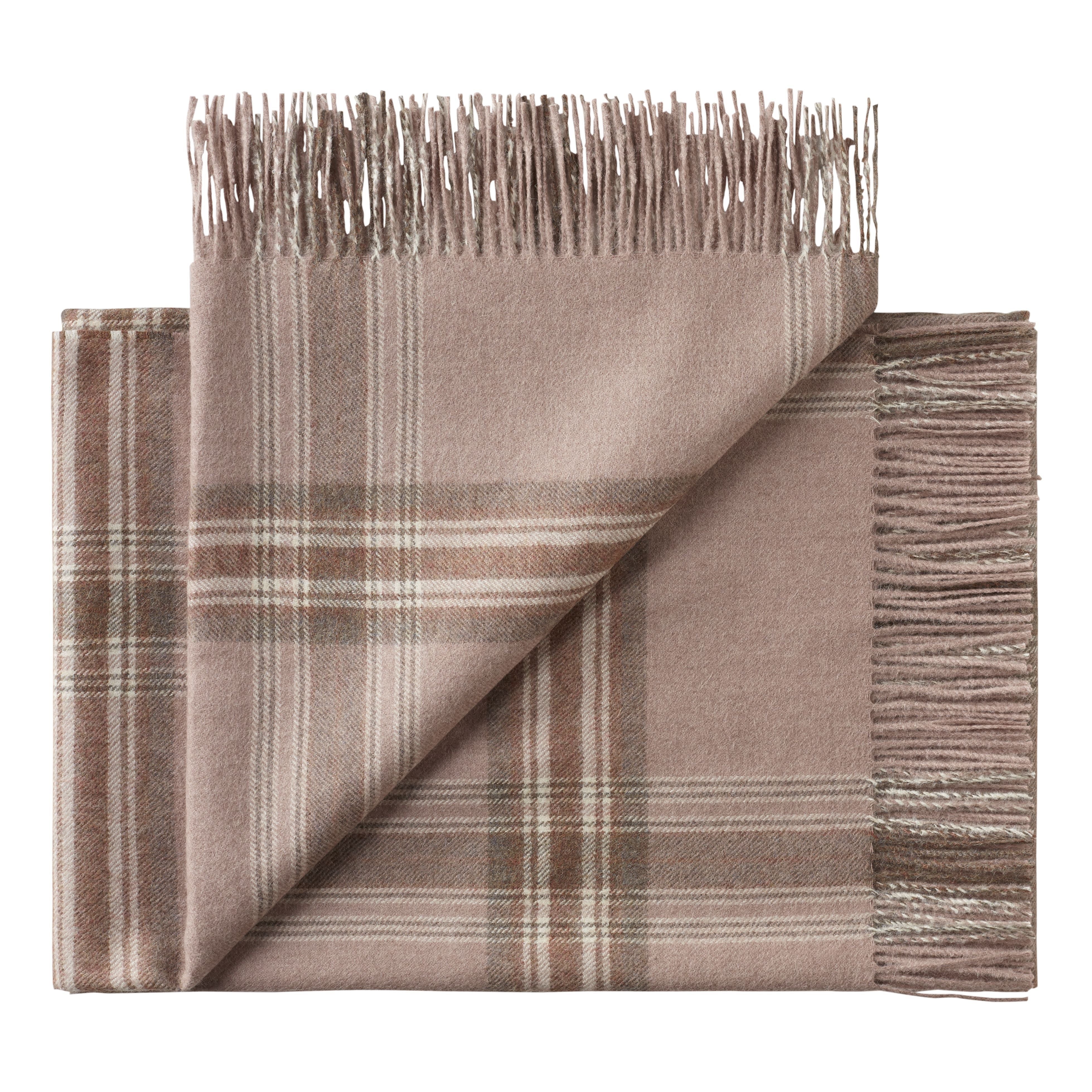 [product_category]-Silkeborg Uldspinderi Buenos Aires Plaid, Pink-Silkeborg Uldspinderi-5710390020995-10234-SIL-1