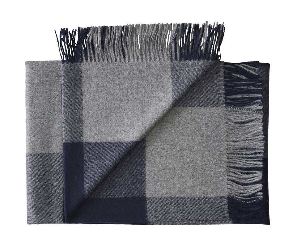 [product_category]-Silkeborg Uldspinderi Caracas Plaid 130x200 Cm, Marina-Silkeborg Uldspinderi-5710390033315-00-1506-3567-SIL-1