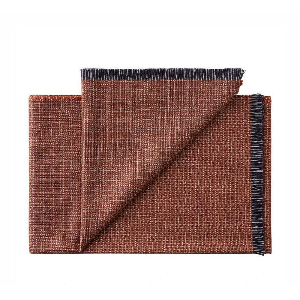 [product_category]-Silkeborg Uldspinderi Cumulus Plaid, Blue Terracotta-Silkeborg Uldspinderi-5710390034039-00-1148-1667-SIL-1