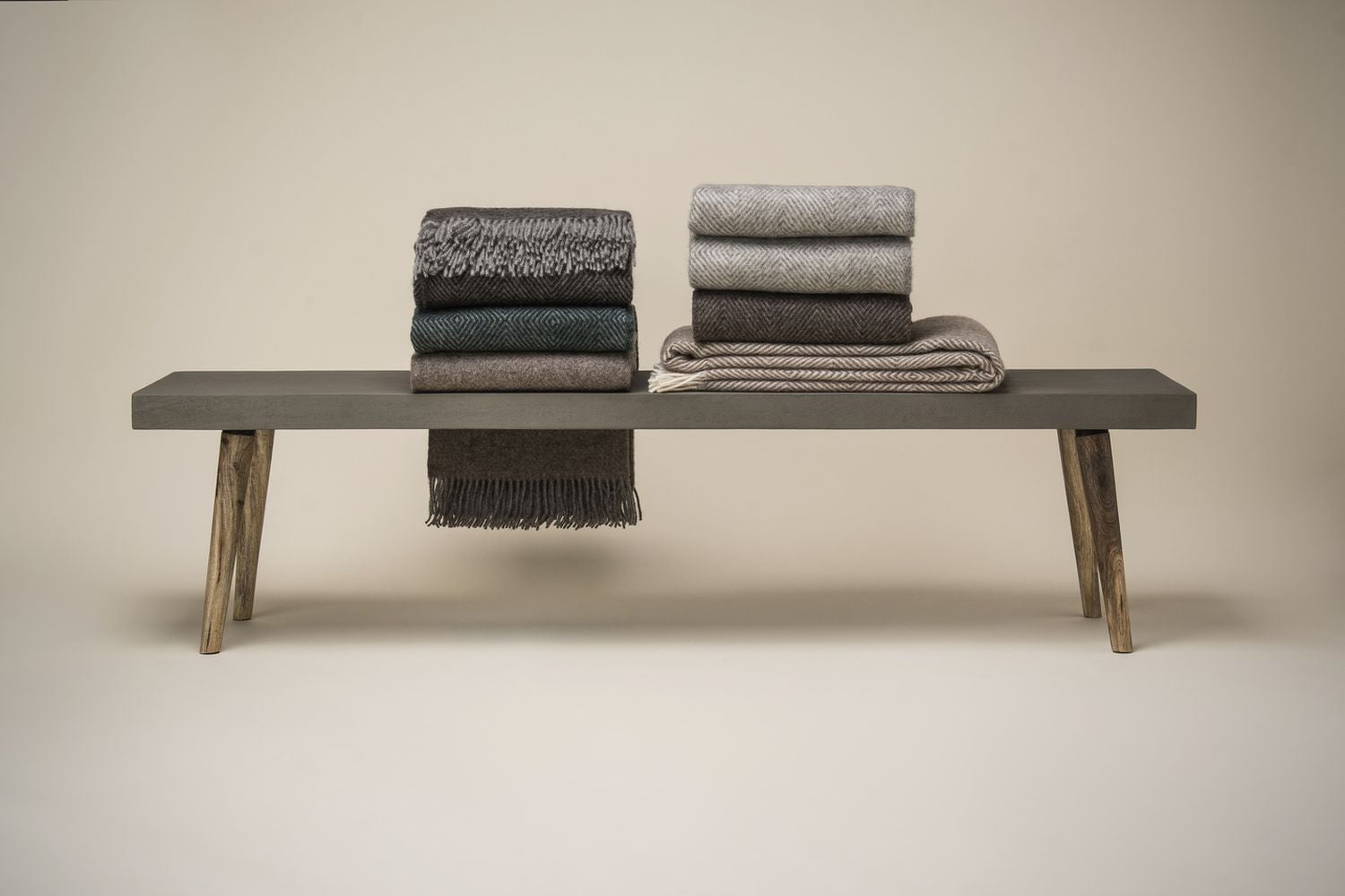 [product_category]-Silkeborg Uldspinderi Drejø Plaid 140x240 Cm, Mix-Silkeborg Uldspinderi-5710398000210-00-1504-1052-SIL-9
