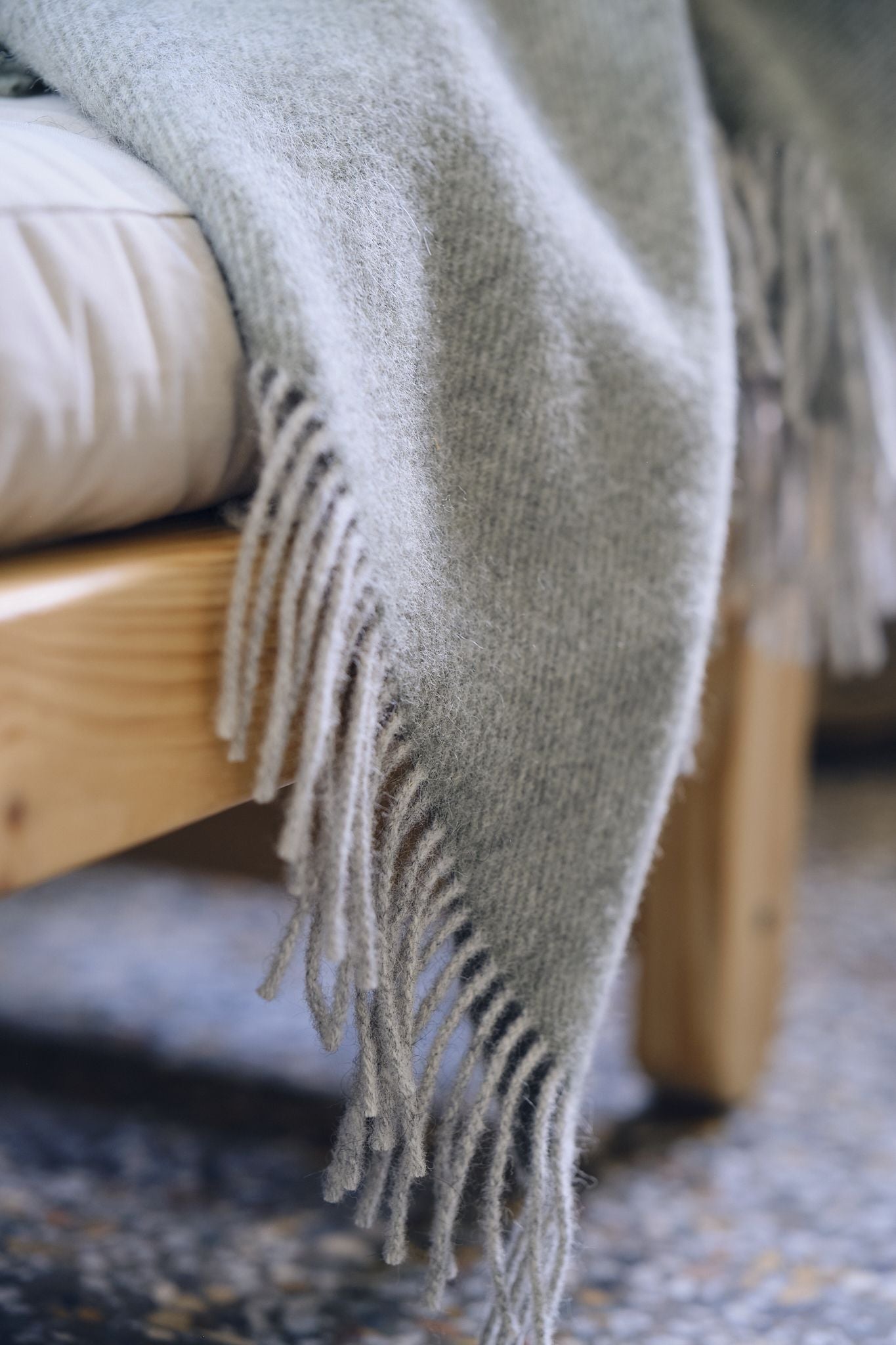 [product_category]-Silkeborg Uldspinderi Drejø Throw 140x240 Cm, Sage-Silkeborg Uldspinderi-5710398000272-00-1504-5202-SIL-4