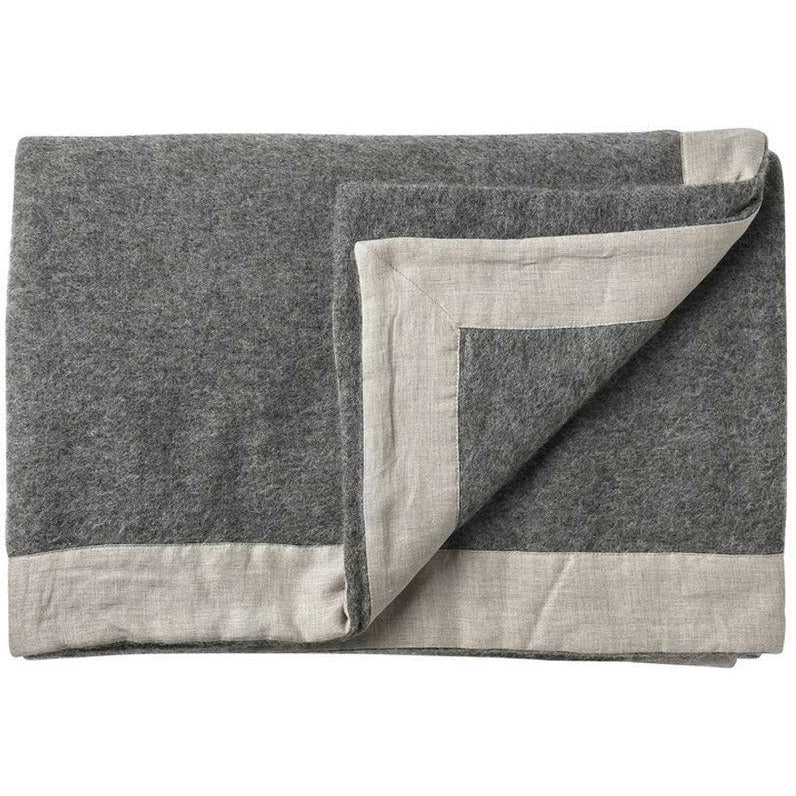 [product_category]-Silkeborg Uldspinderi Gotland Plaid 180 X240 Cm, Dark Nordic Grey-Silkeborg Uldspinderi-5710390003271-10492-SIL-1