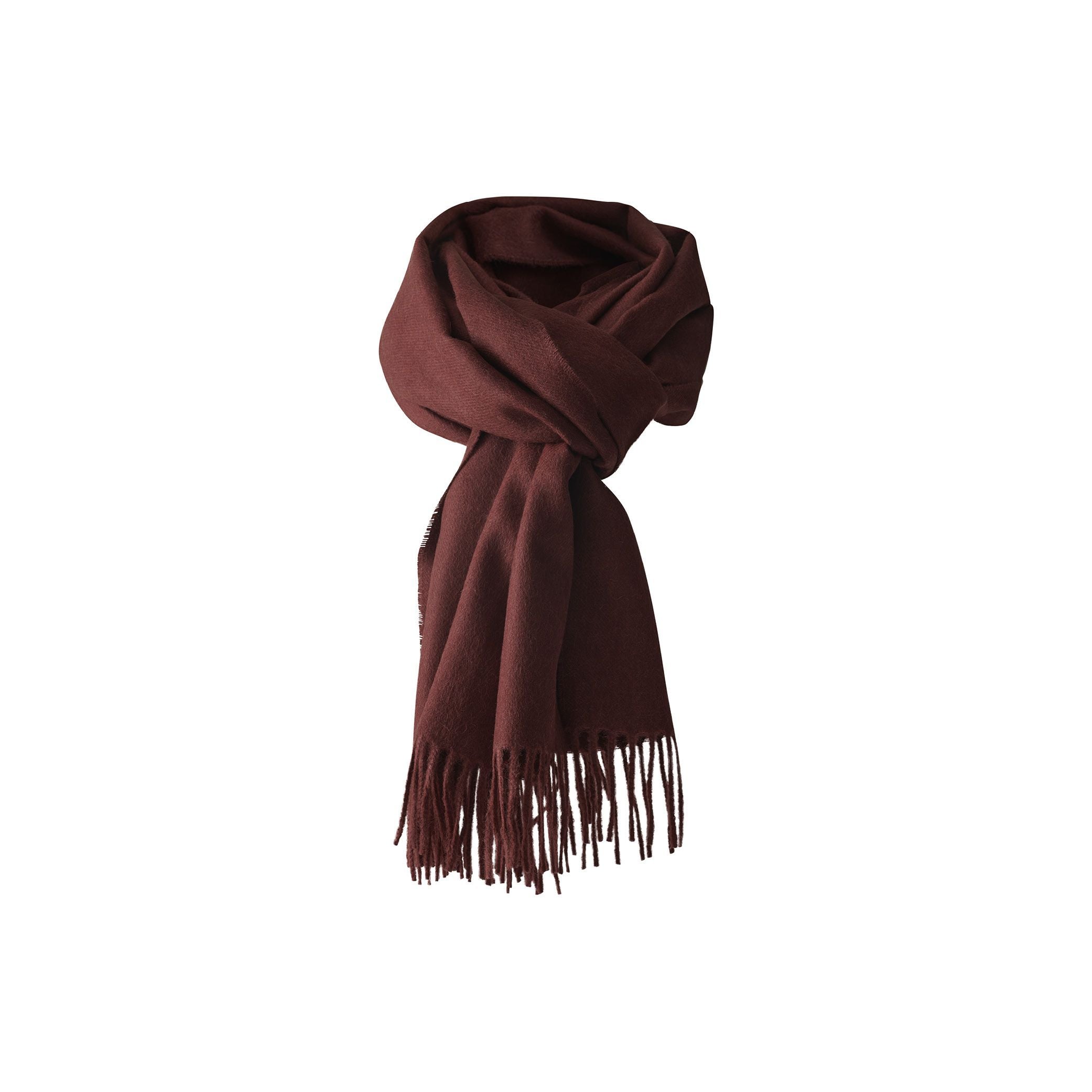 [product_category]-Silkeborg Uldspinderi Lima Scarf 60x200 Cm, Beetroot-Silkeborg Uldspinderi-5710390050282-00-1058-3524-SIL-1