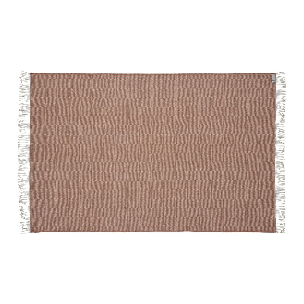 [product_category]-Silkeborg Uldspinderi Livø Plaid 140x240 Cm, Rosewood-Silkeborg Uldspinderi-5710398000142-00-1501-3109-SIL-2