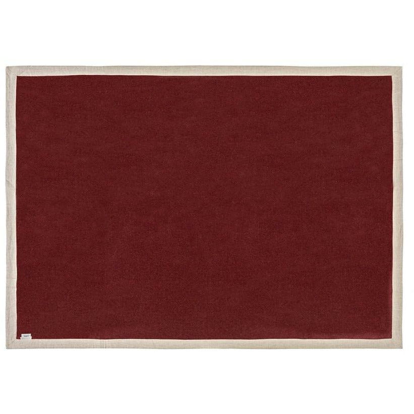 [product_category]-Silkeborg Uldspinderi Mendoza Plaid 130 X180 Cm, Old Bordeaux-Silkeborg Uldspinderi-5710390029820-10645-SIL-2